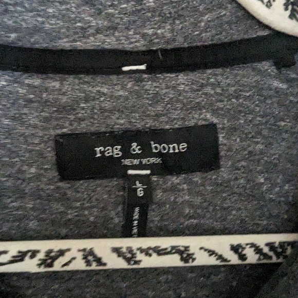 Rag & Bone Men's L Dark Grey - Picture 3 of 4